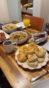 Breakfast day one