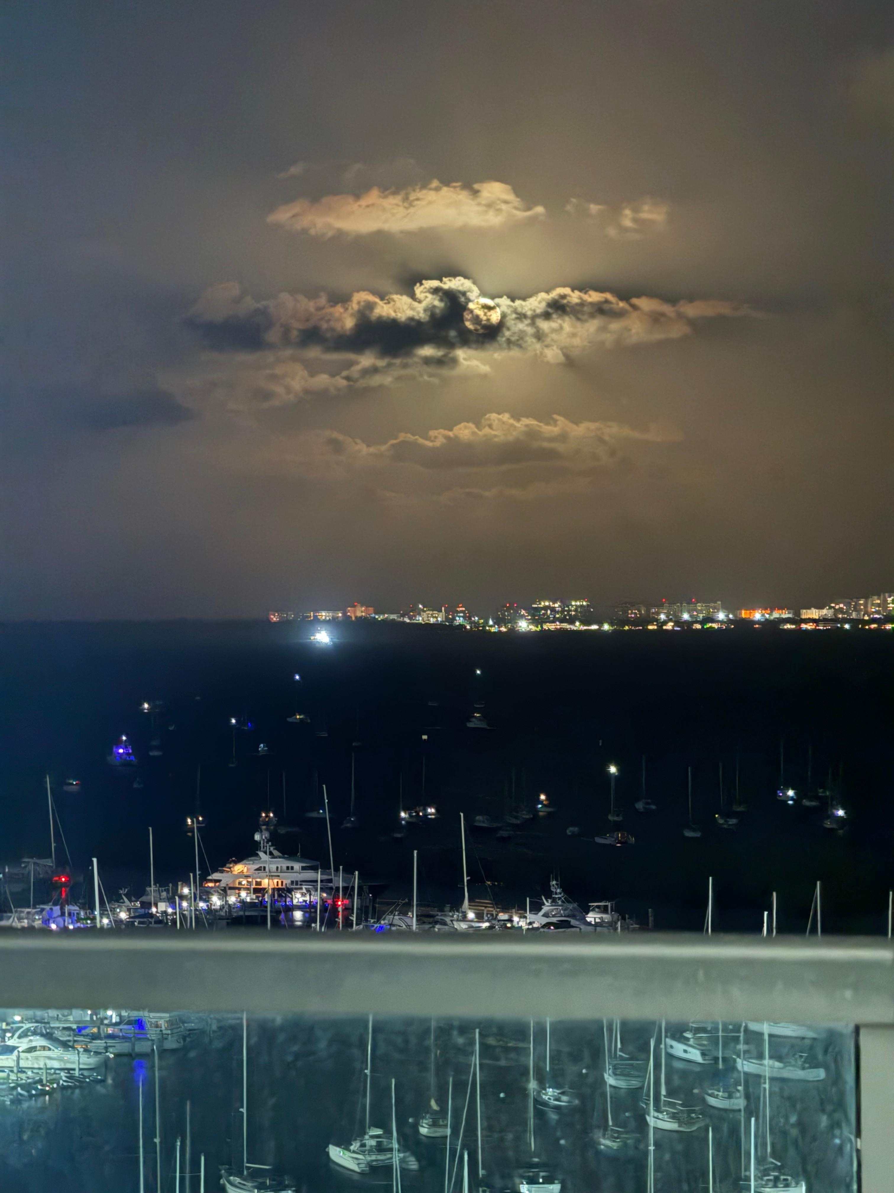 Night view from bedroom