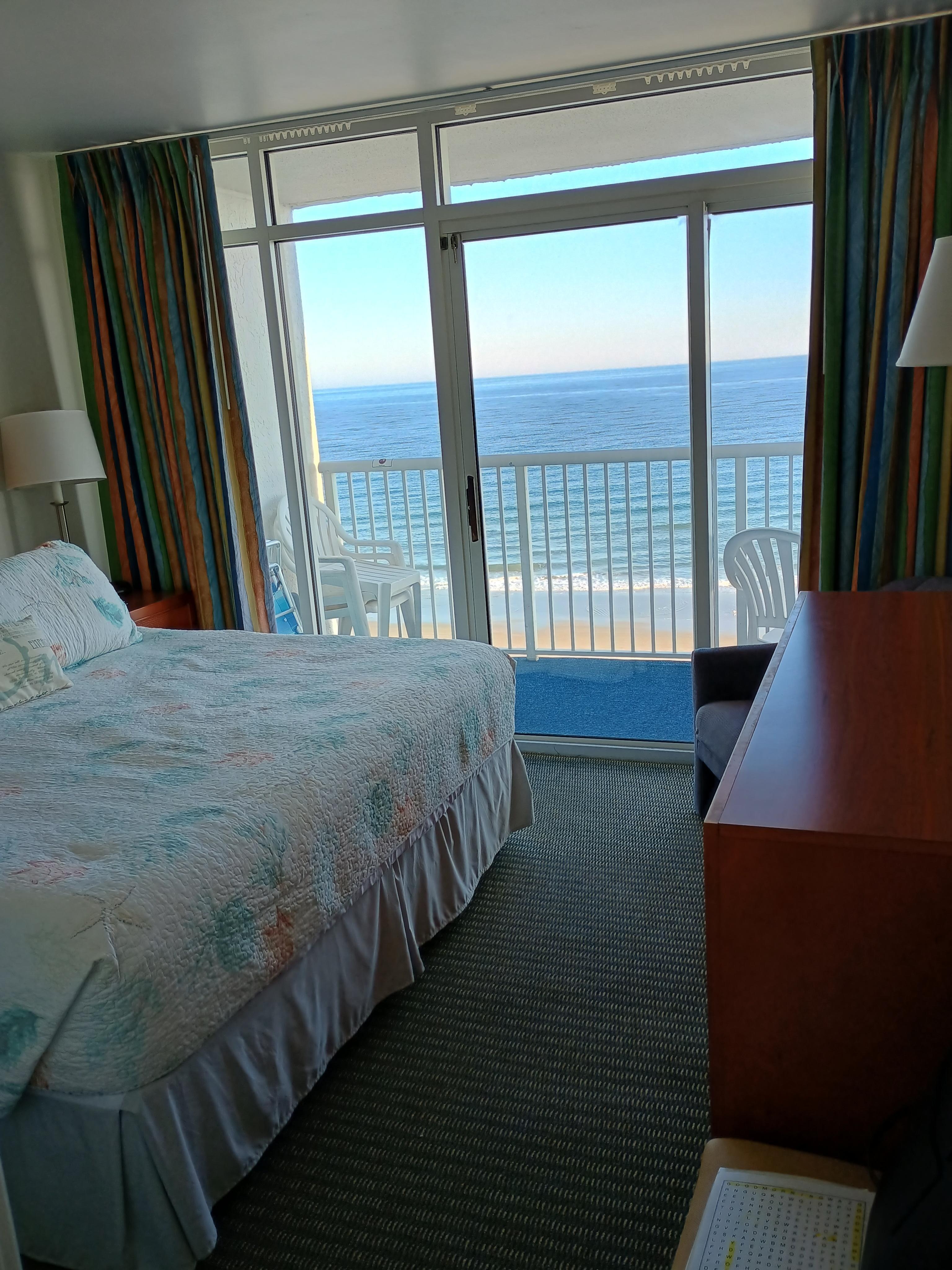 Access to balcony from bedroom