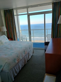 Access to balcony from bedroom