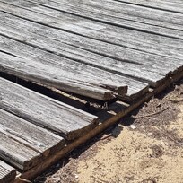 terrasse bois à refaire