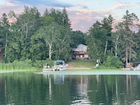View from the lake.