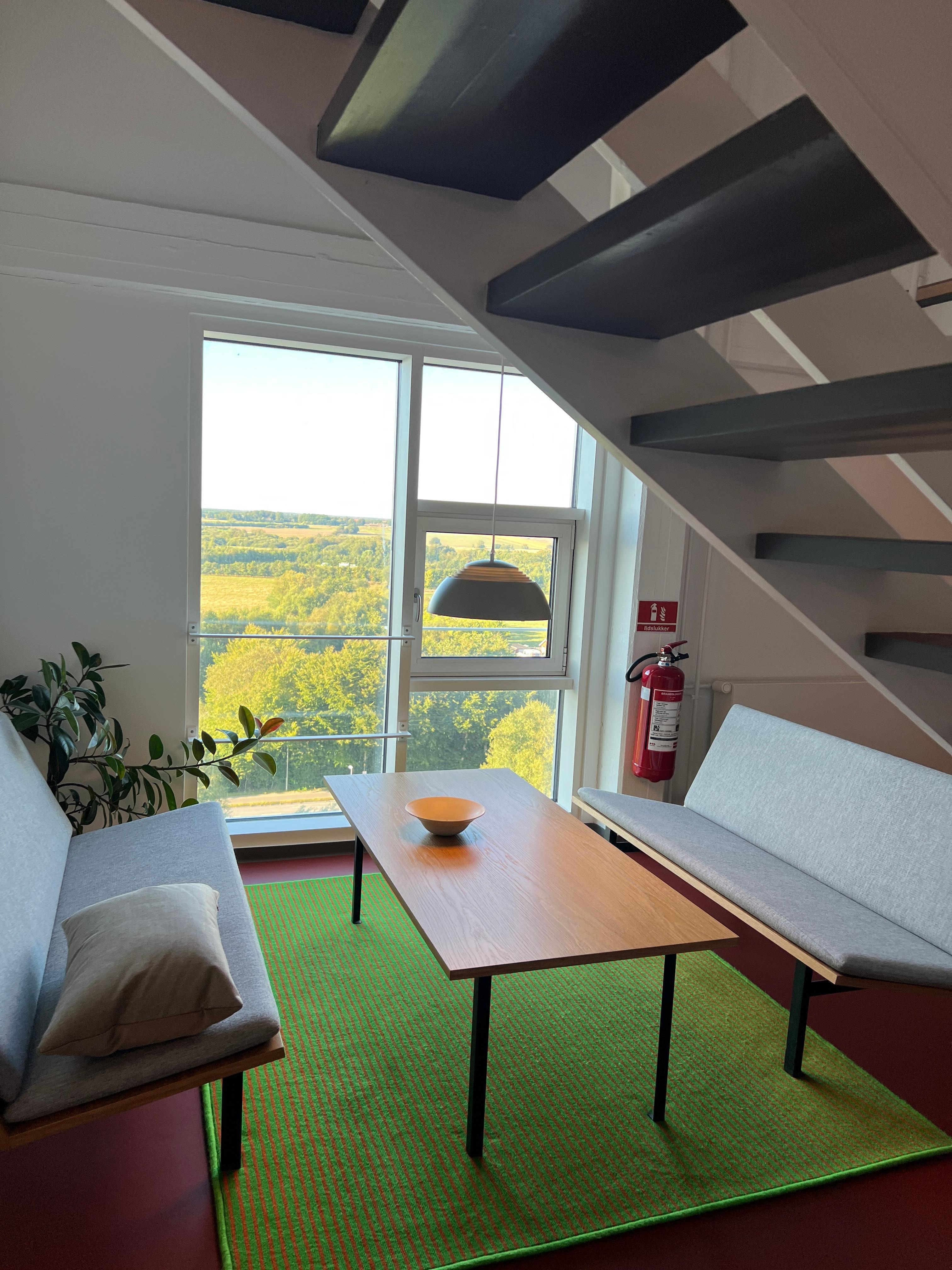 Fællesområde på gangen