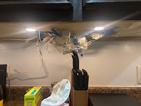 Wires in kitchen