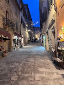 Street near the apartment.