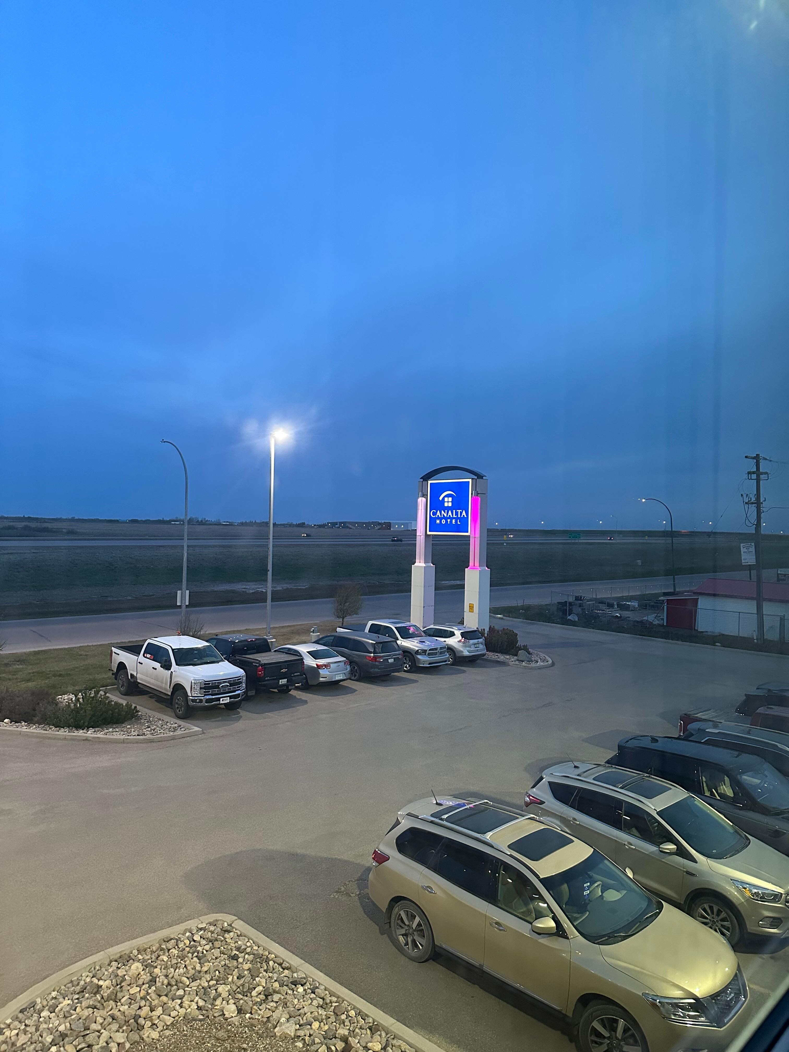 Good available parking outside of entrance. 