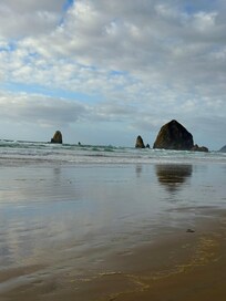 View from beach