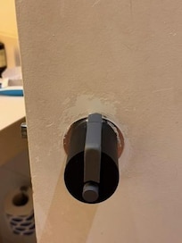 Puerta del baño que no funcionaba
