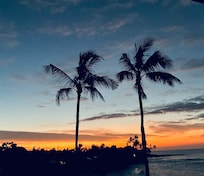 Sunrise from the balcony