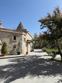 The courtyard by our room