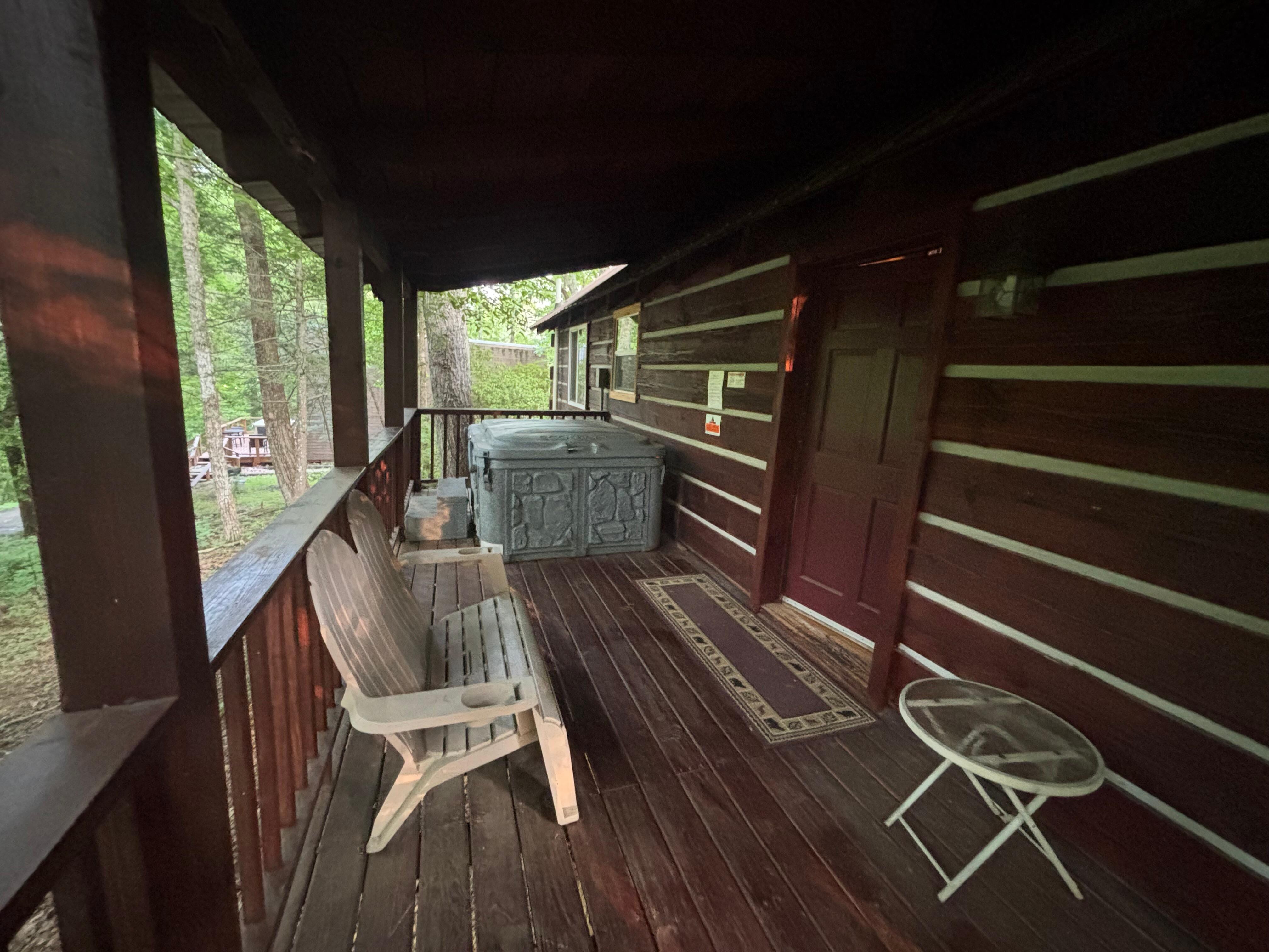 Jacuzzi/ back porch
