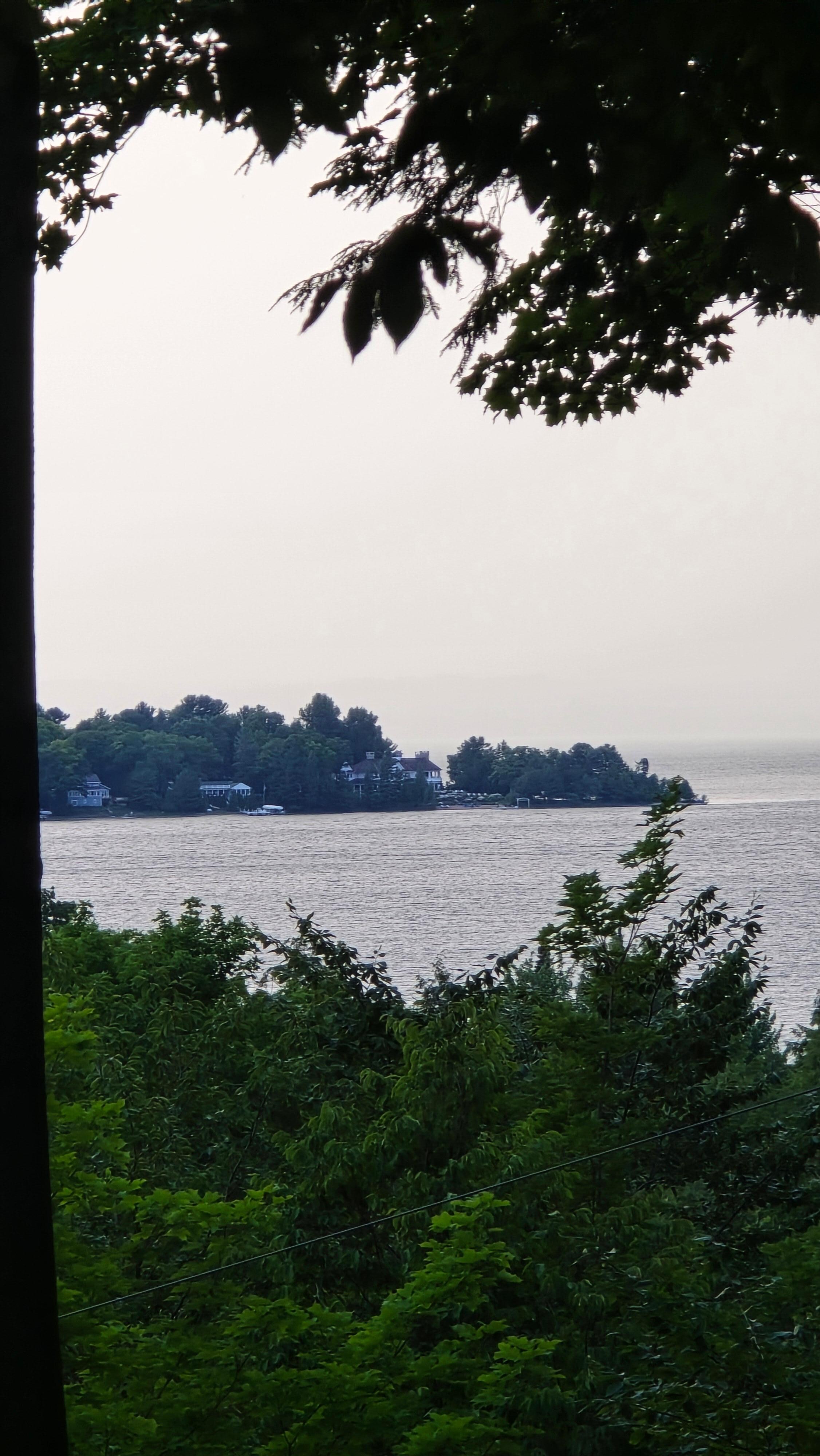 View from deck
