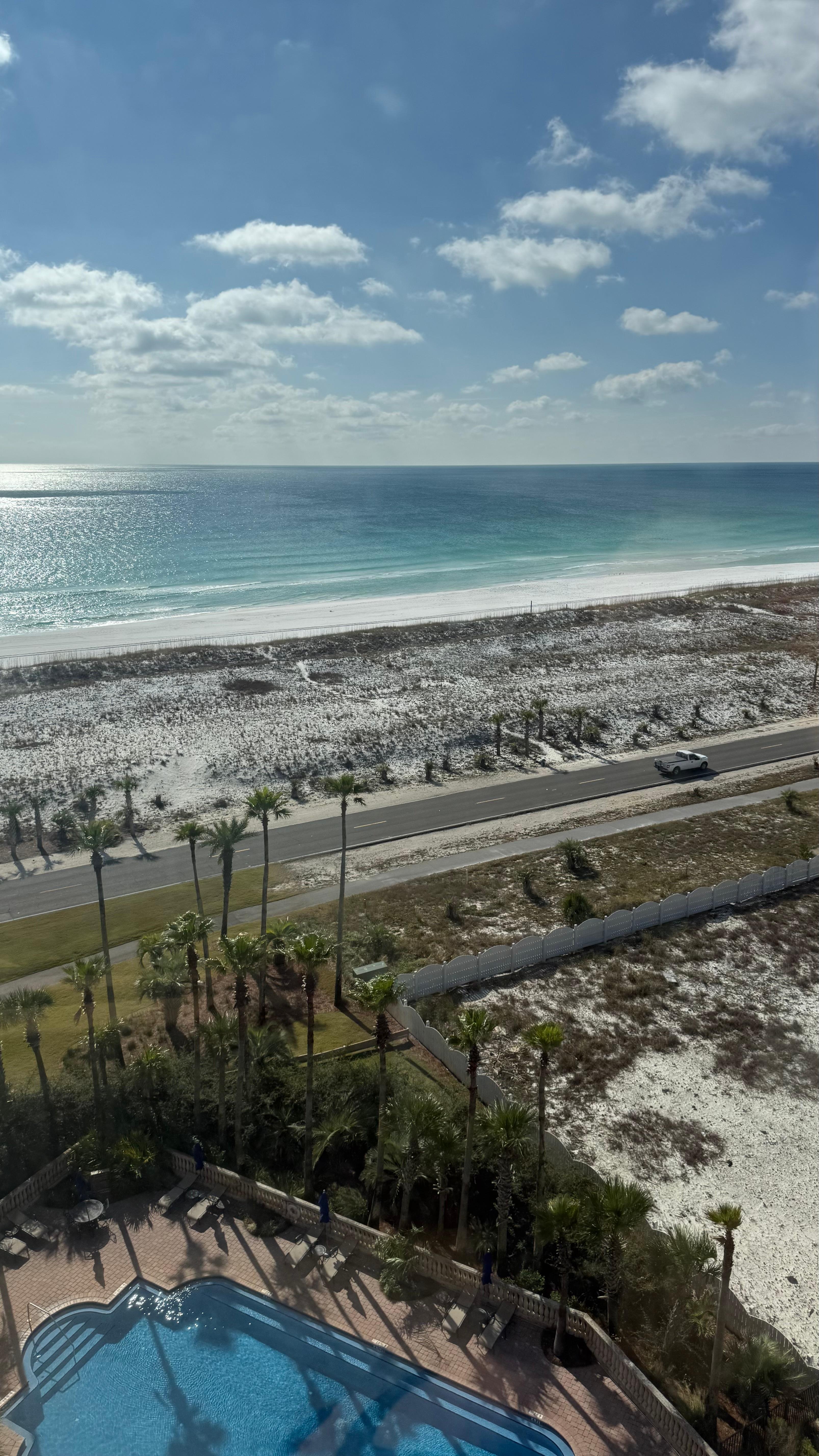 The view from the condo.