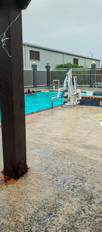 Nos la pasamos super bien en la alberca