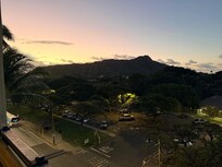 View from the balcony of the mountain