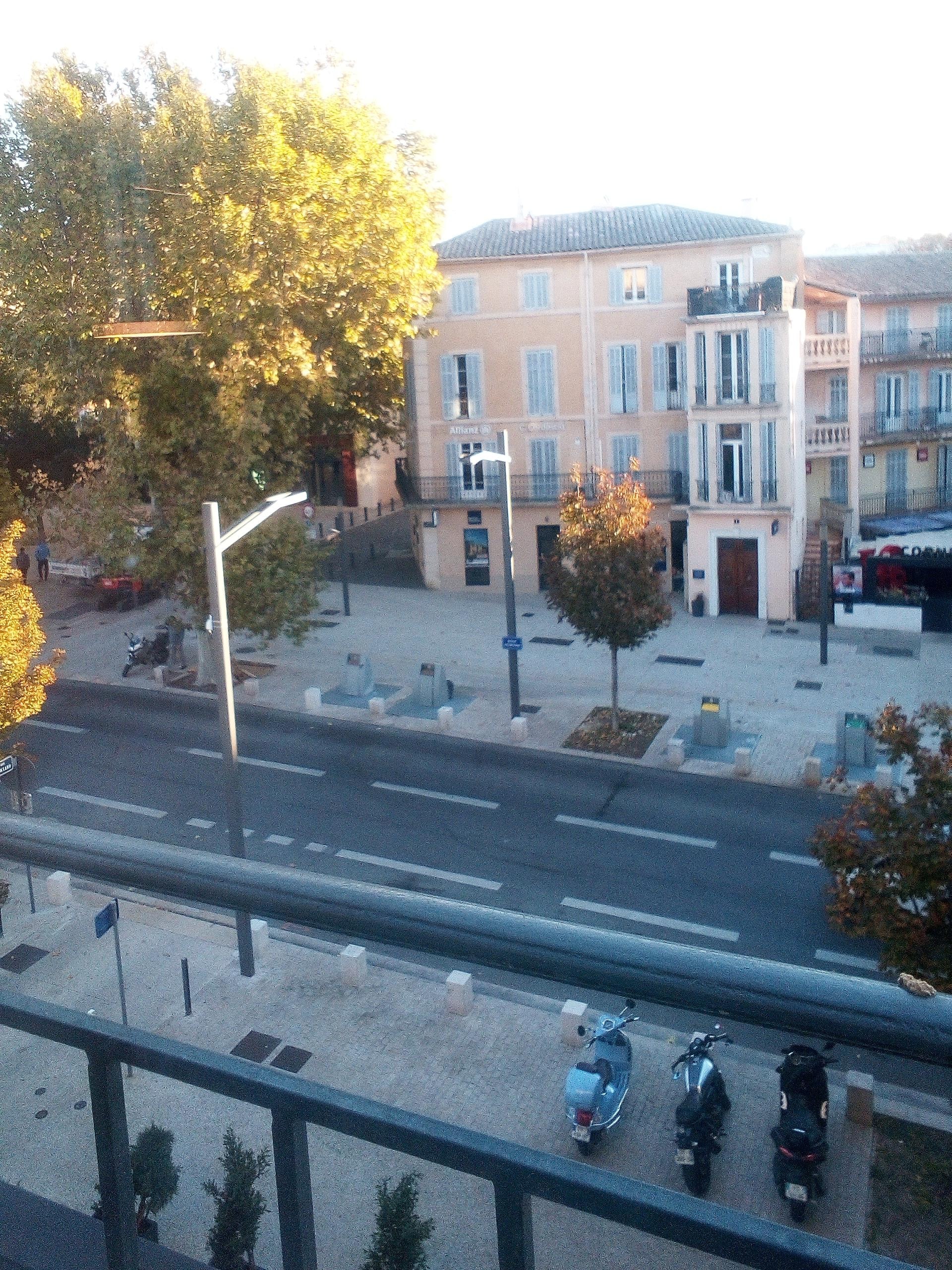 Early morning view from room 311.