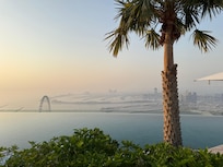 Stunning sunset views from the highest Infinity Pool in the world!