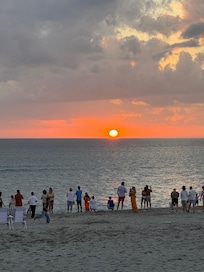 Sunset on Venice beach