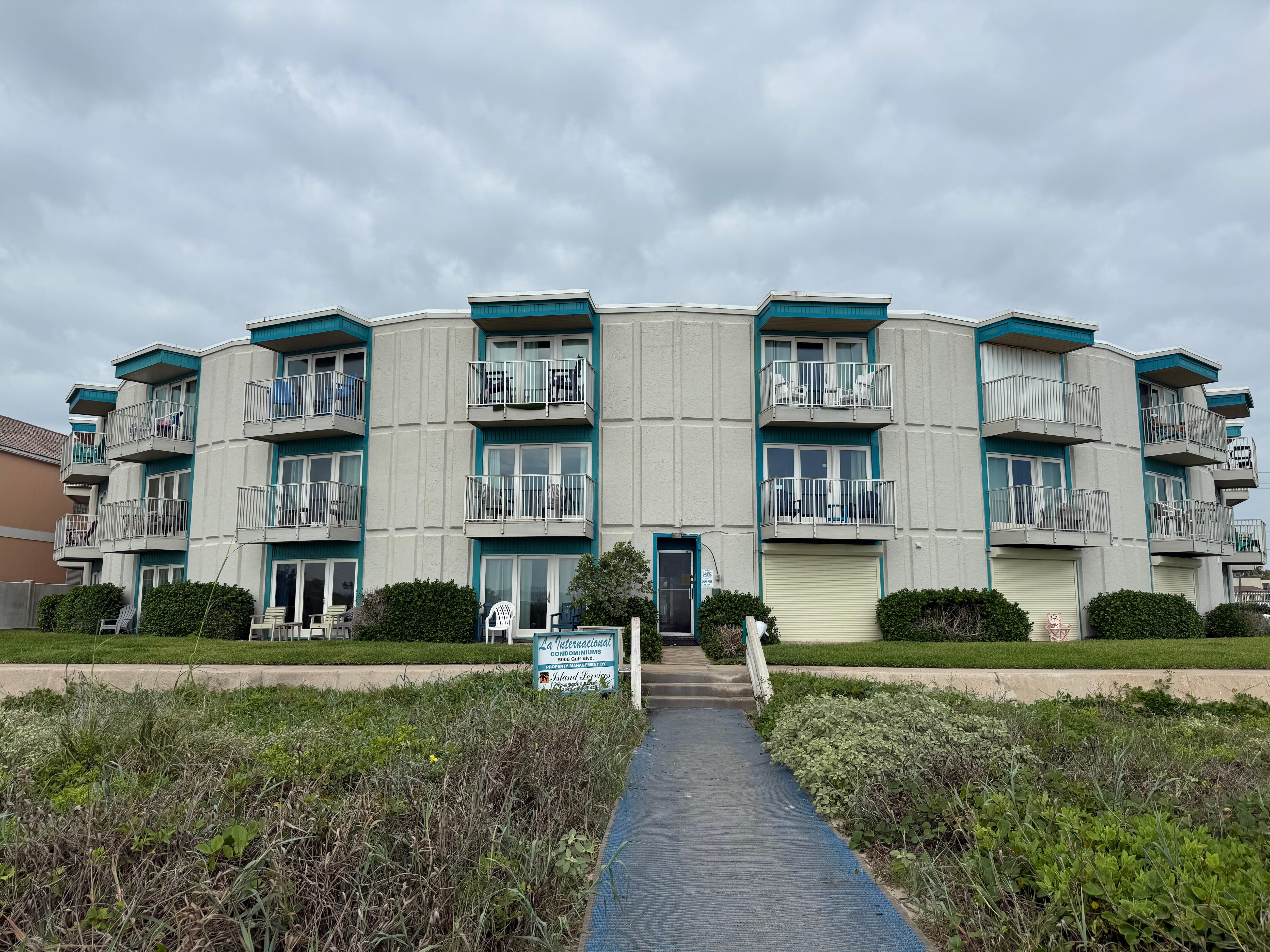Building from beach side