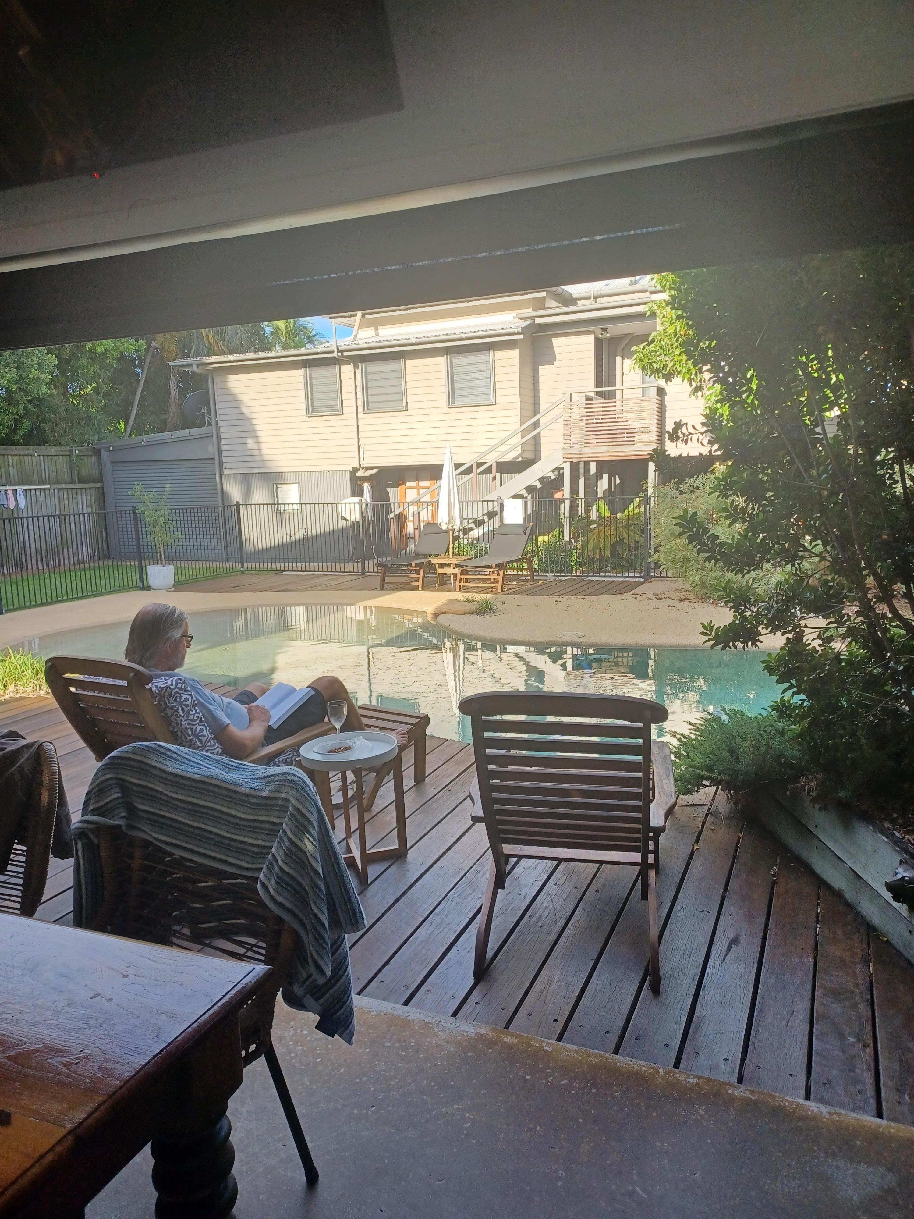 The Cabanna/kitchen a great area!