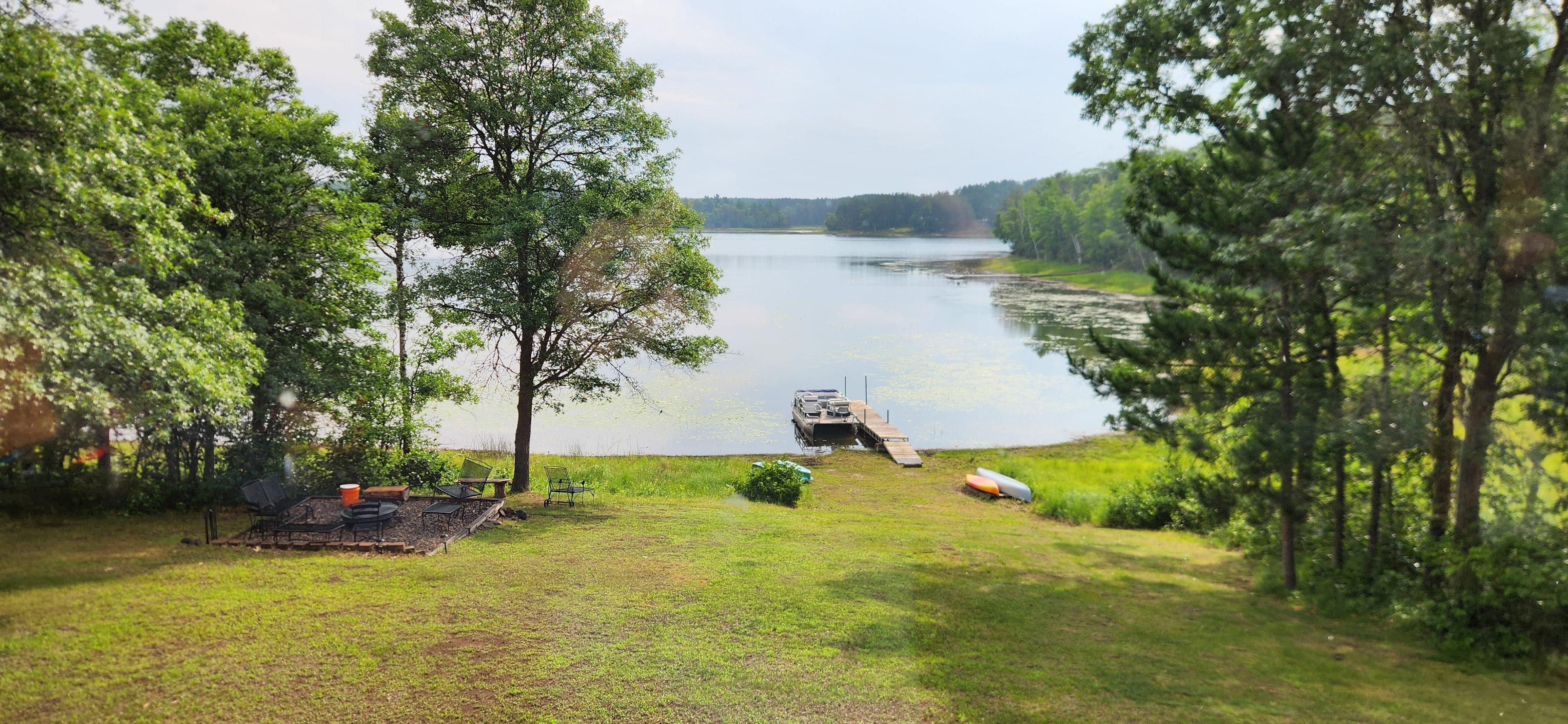 View from inside cabin