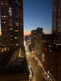 View from the window in the room