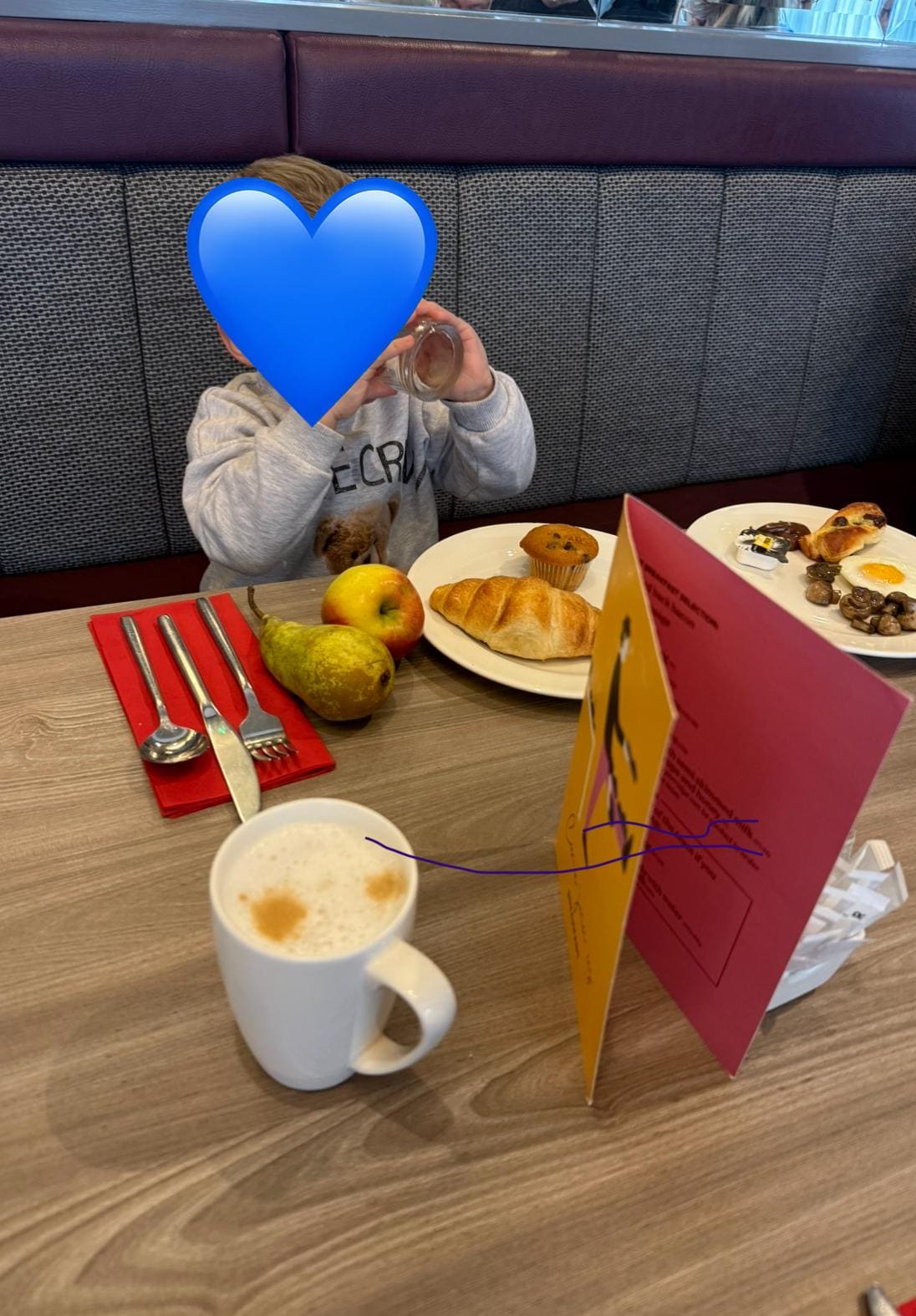 Breakfast was amazing