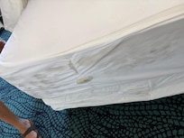 Dirty bed