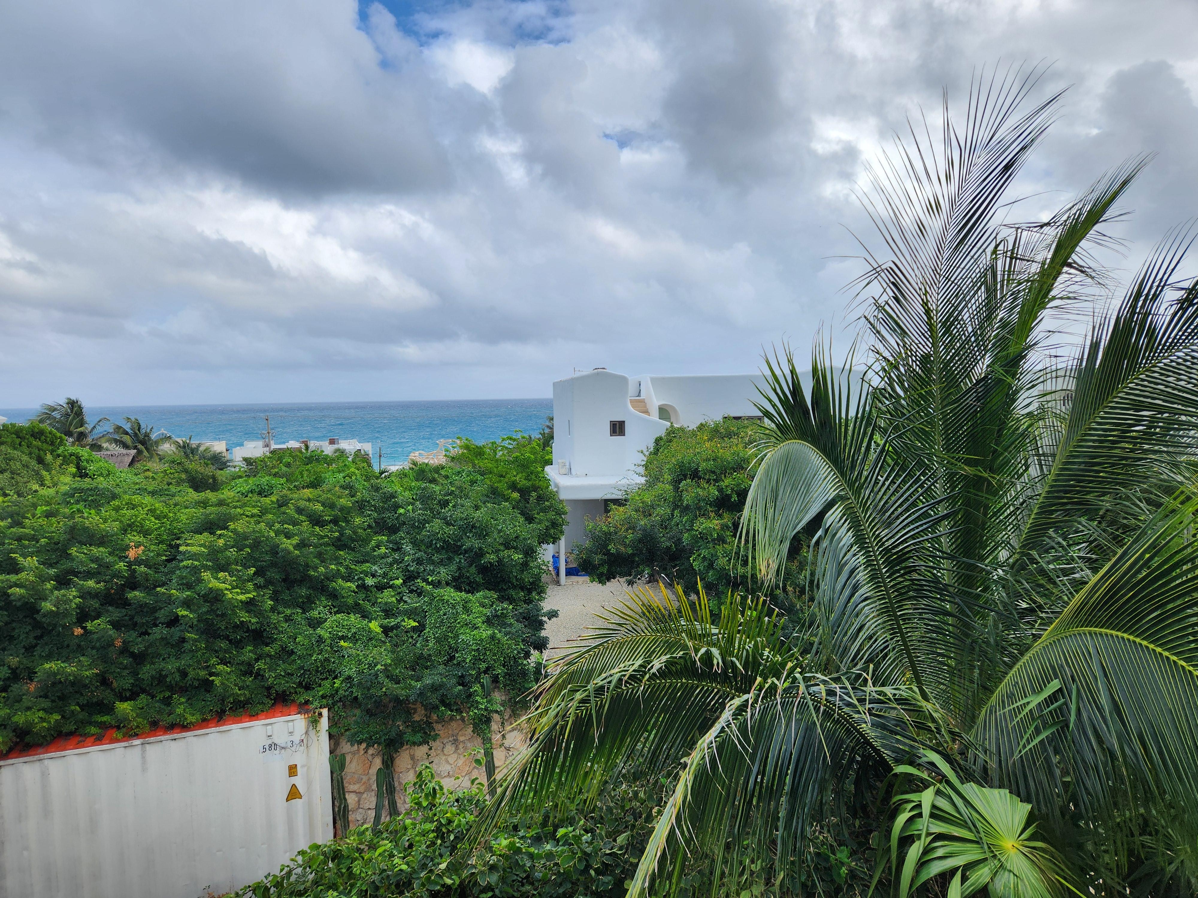 Seaview from bedroom balcony
