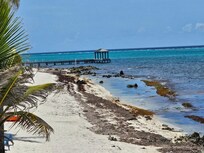 Private beach