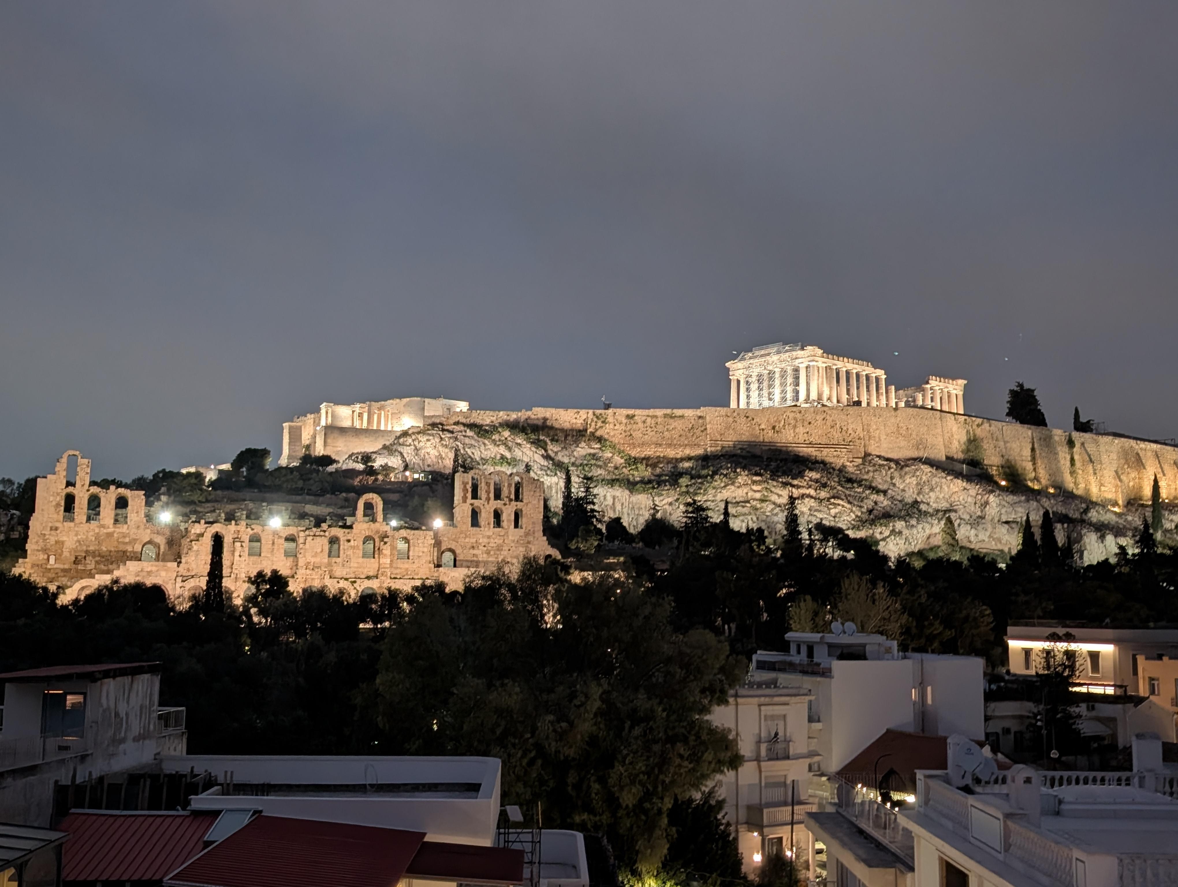 From the 5th floor of the hotel 