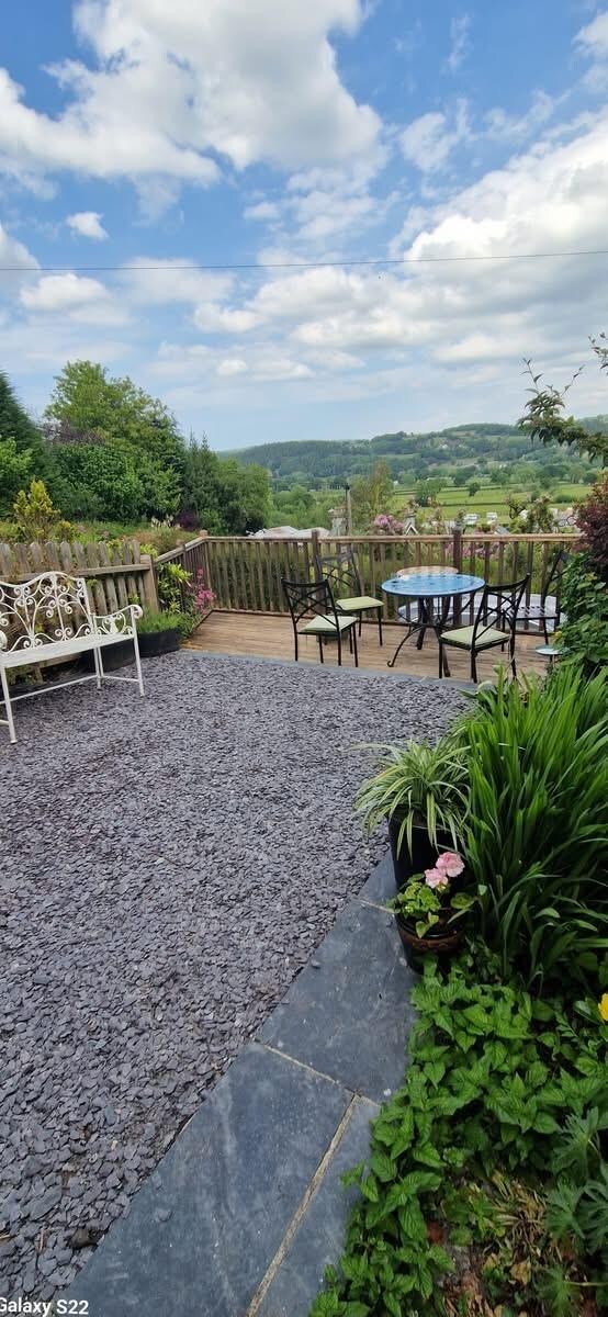 Patio and deck