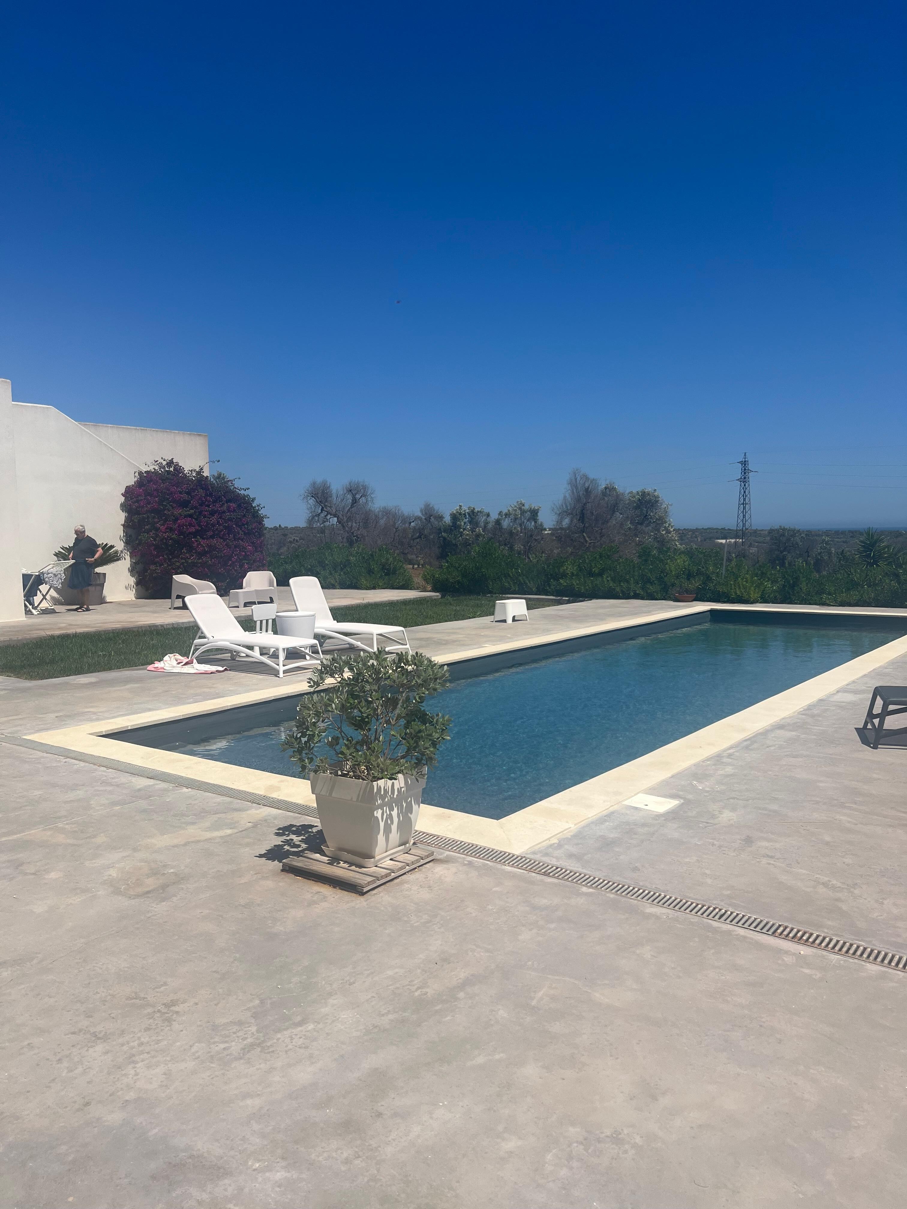 Pool area