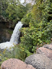 A trip to nearby Minnehaha Falls brought back many memories.
