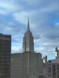 View from our window, Empire State Building.