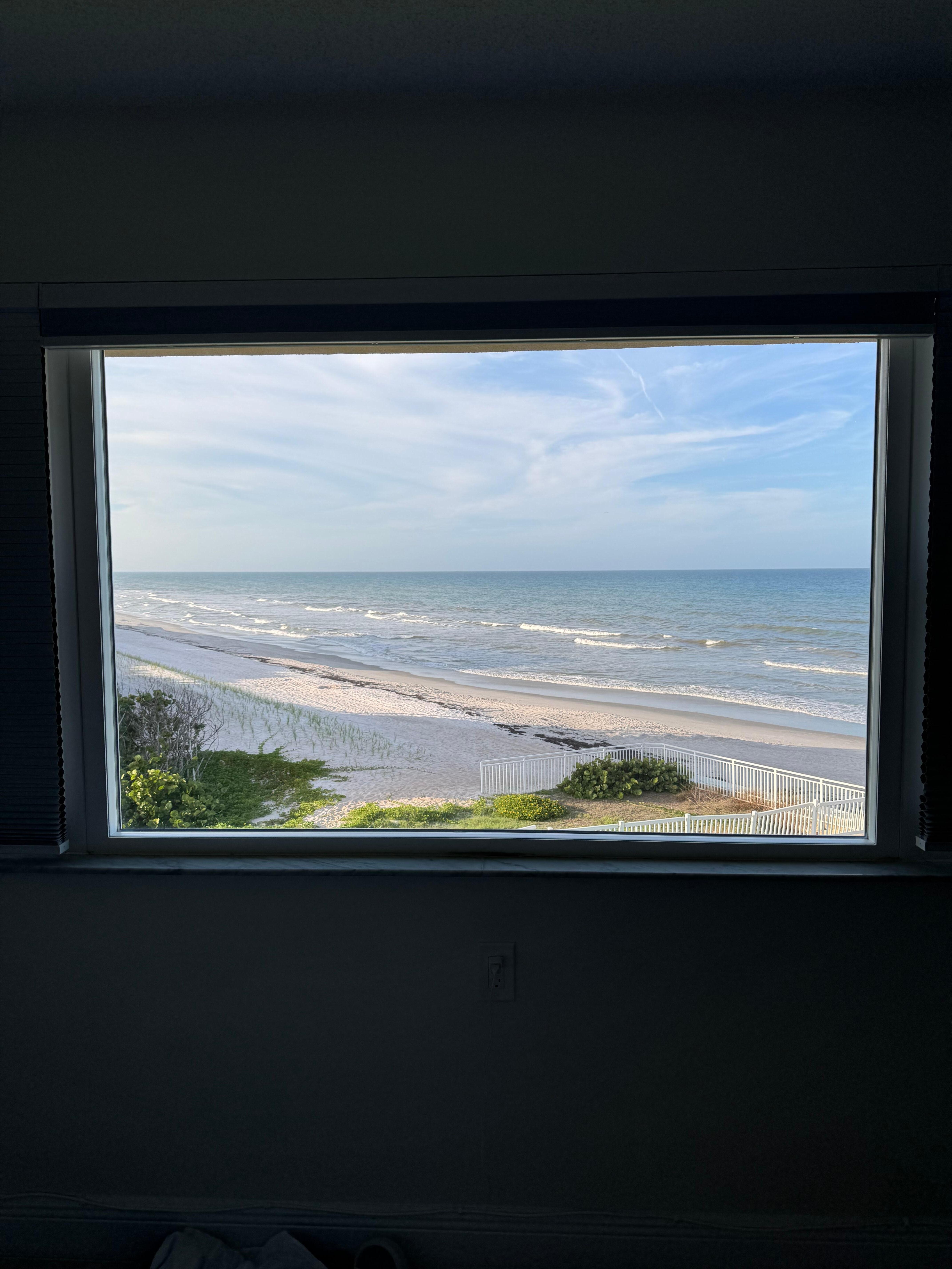 View from main bedroom
