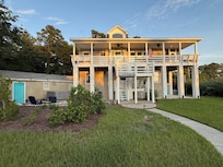 The house during the day