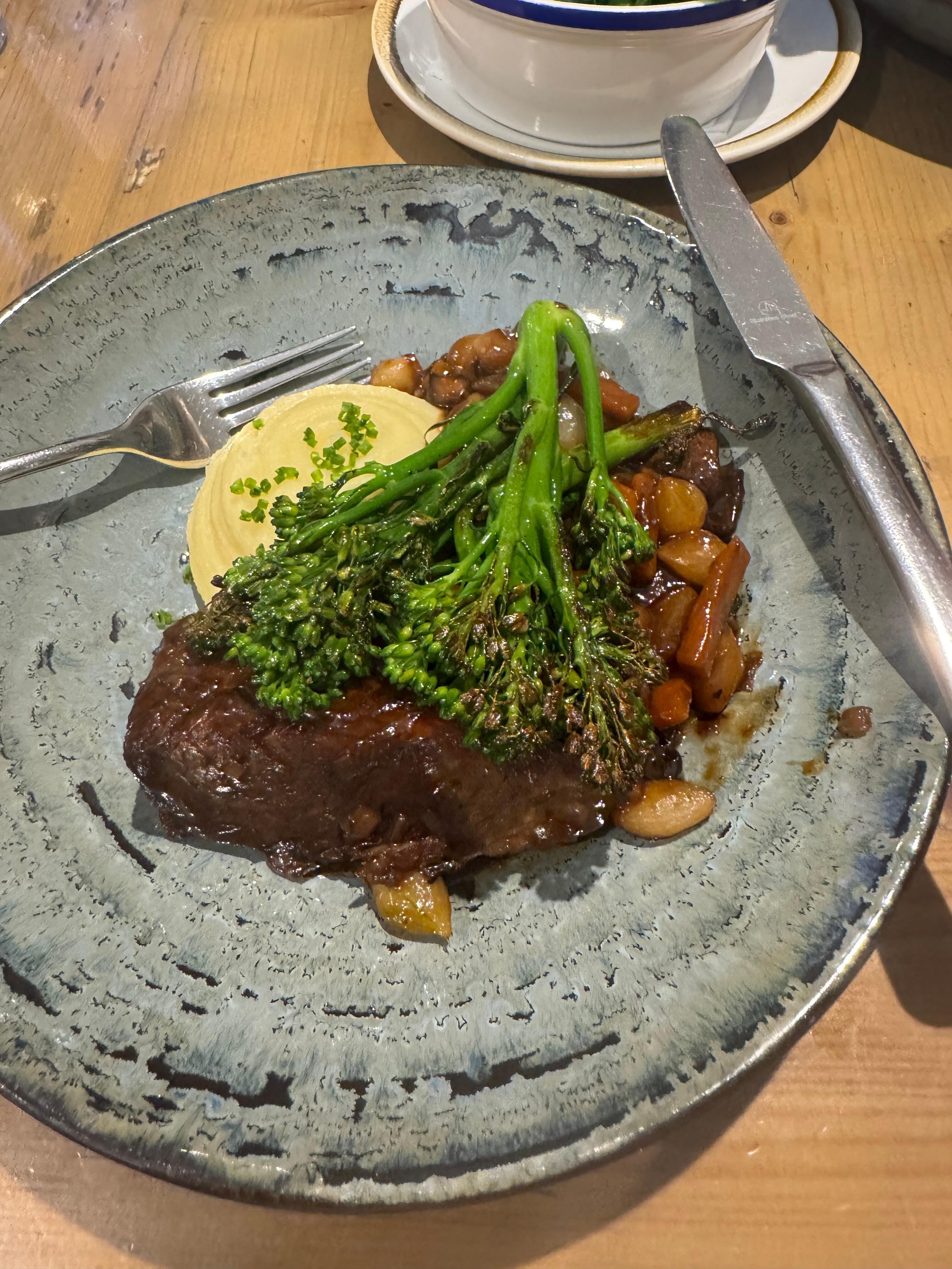 Delicious ox cheek
