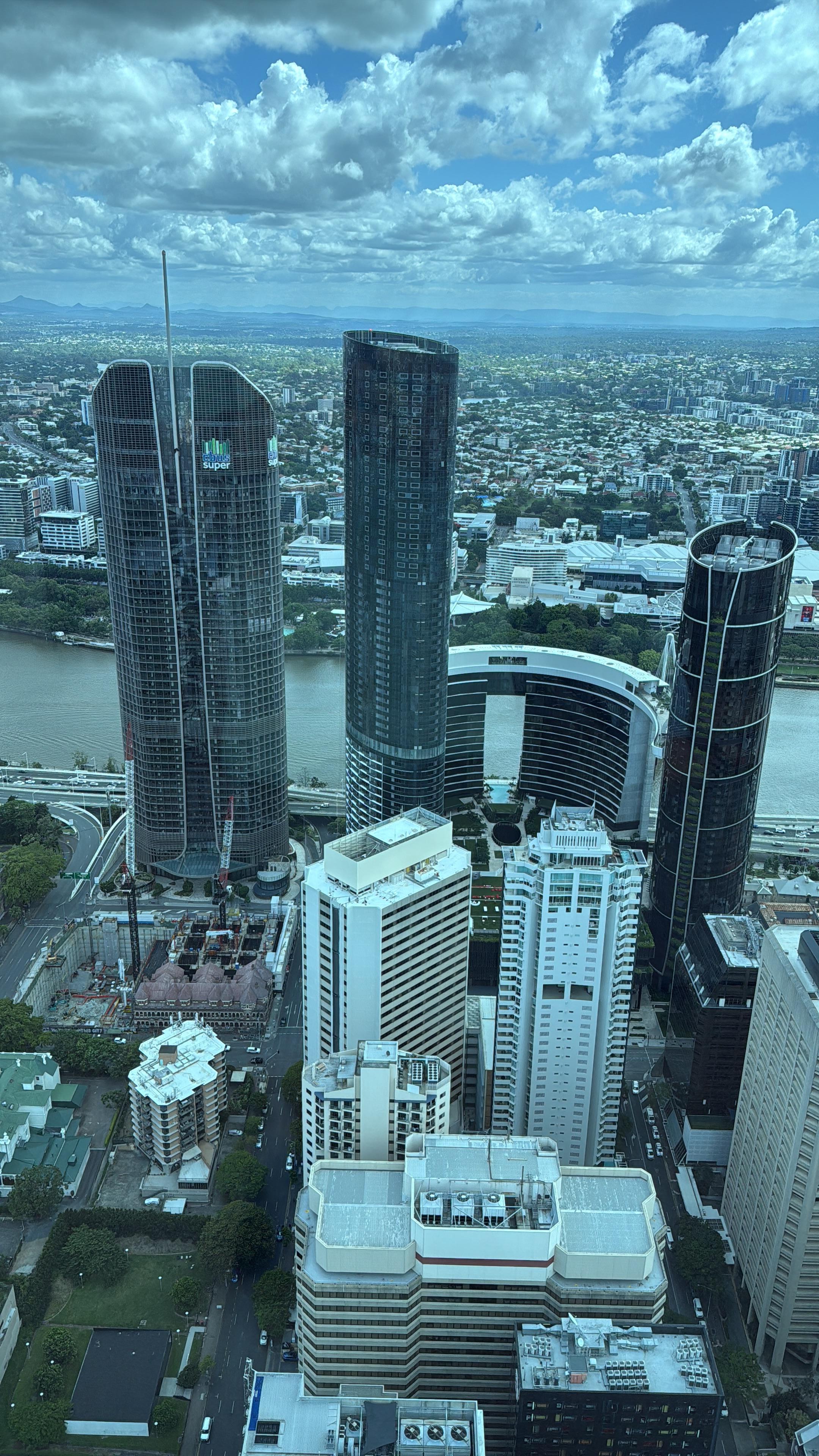 Vue sur Brisbane 