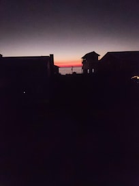 Sunset from upper balcony