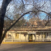 View of Geronimo from the bedroom window.
