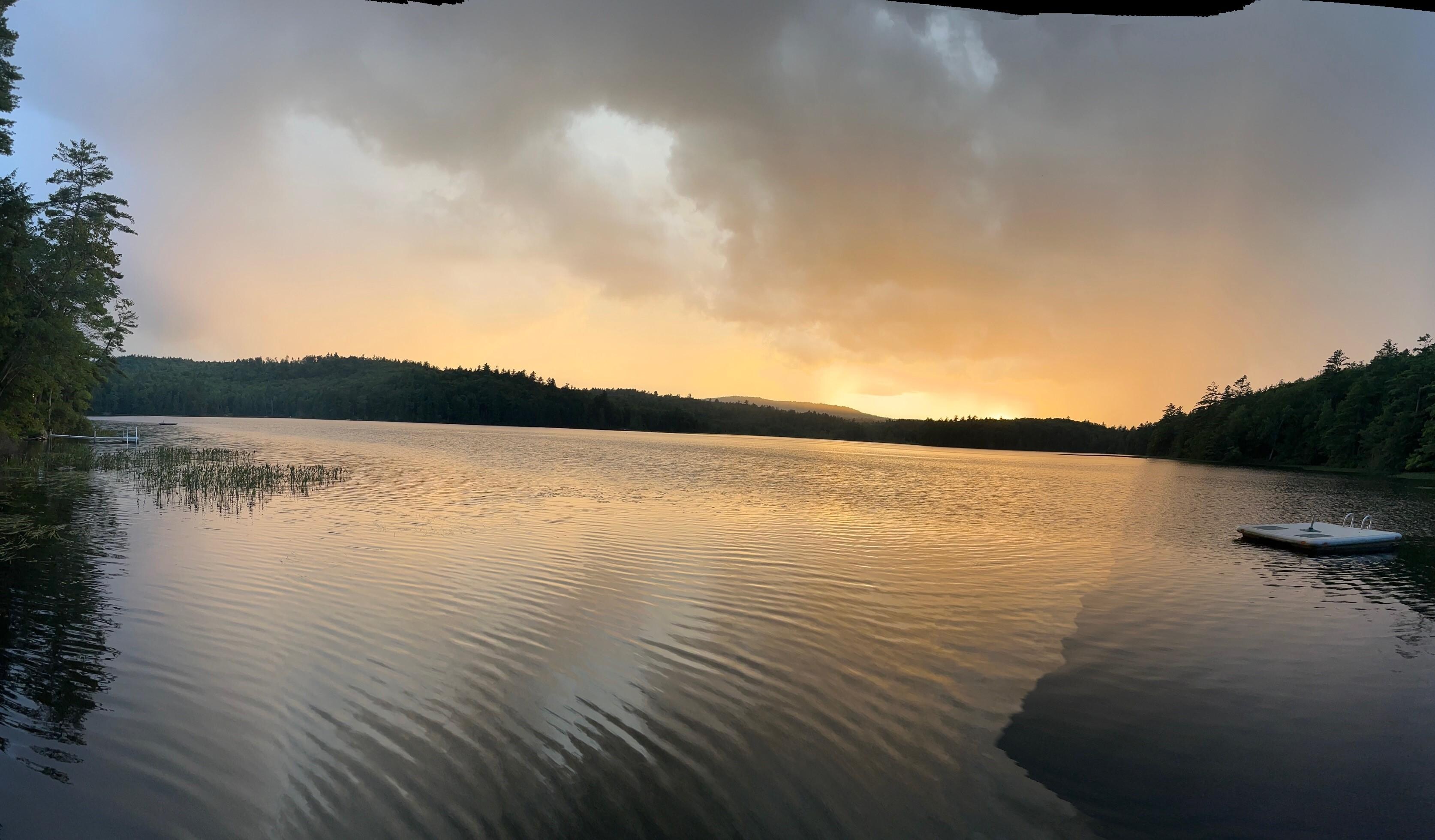 Enjoying the sunset