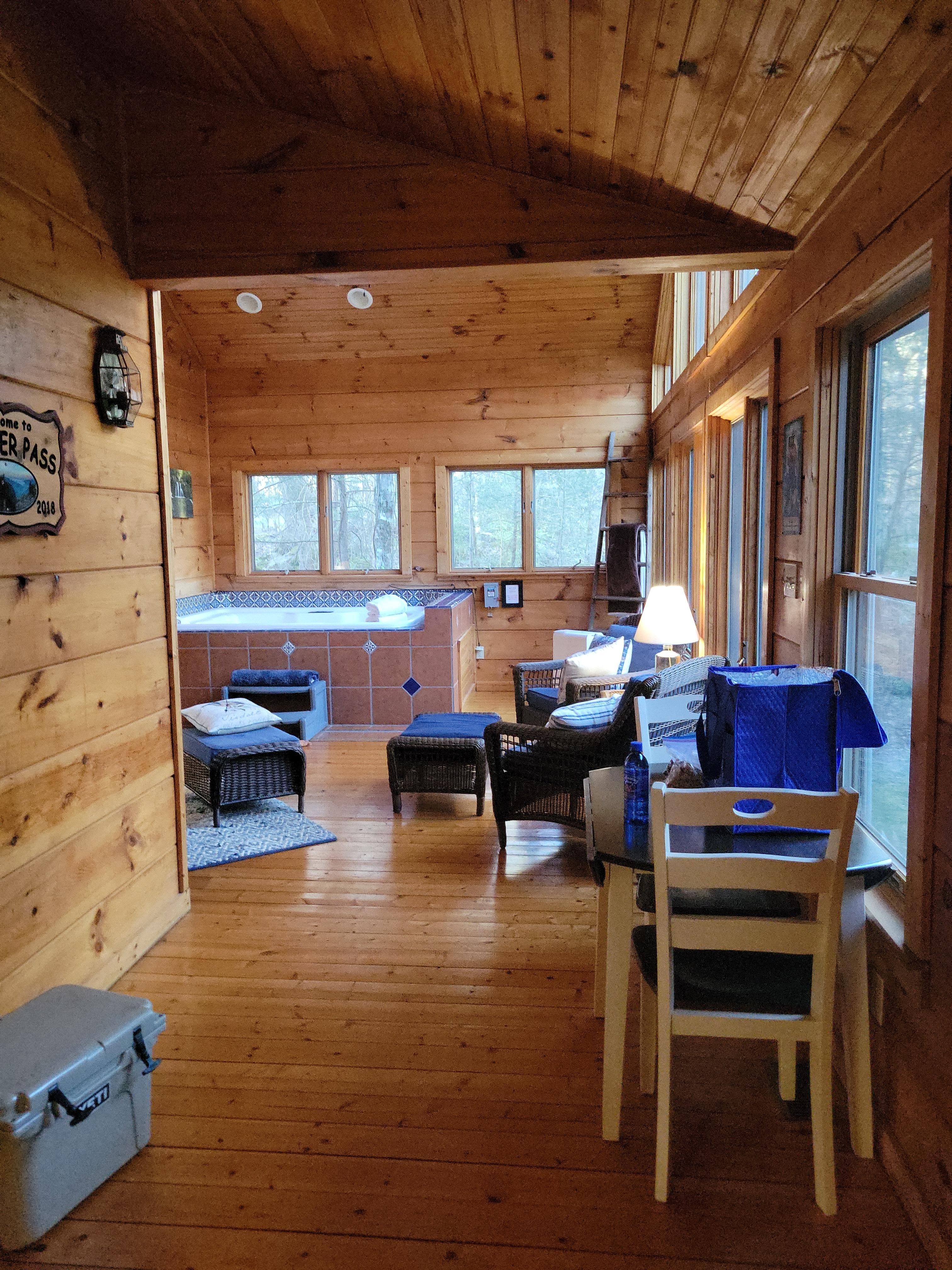 Enclosed porch