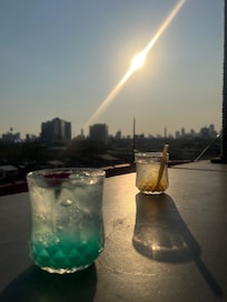 A welcome drink to remember.