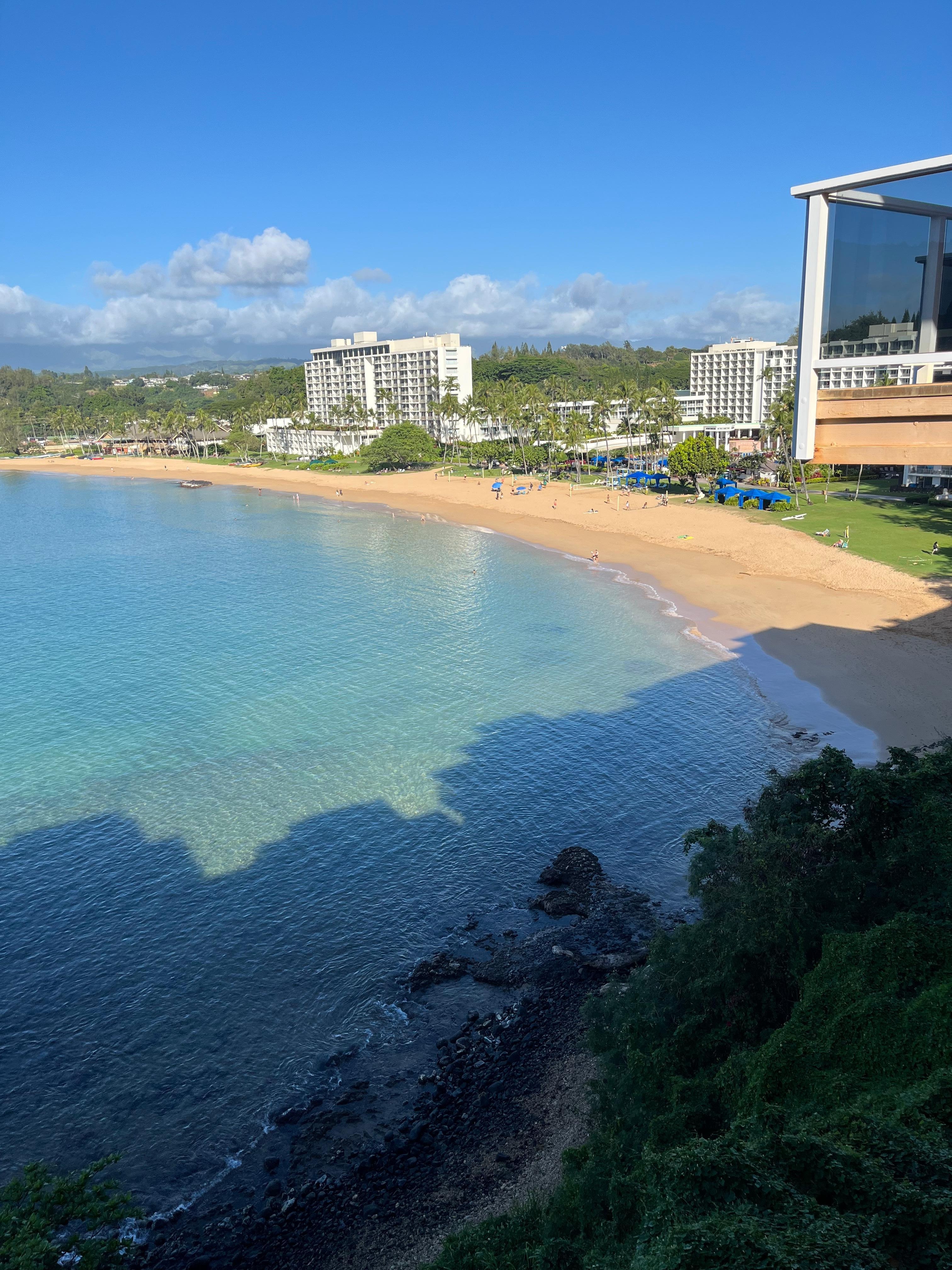 View from the balcony