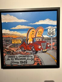 Bob Waldmire art across the road