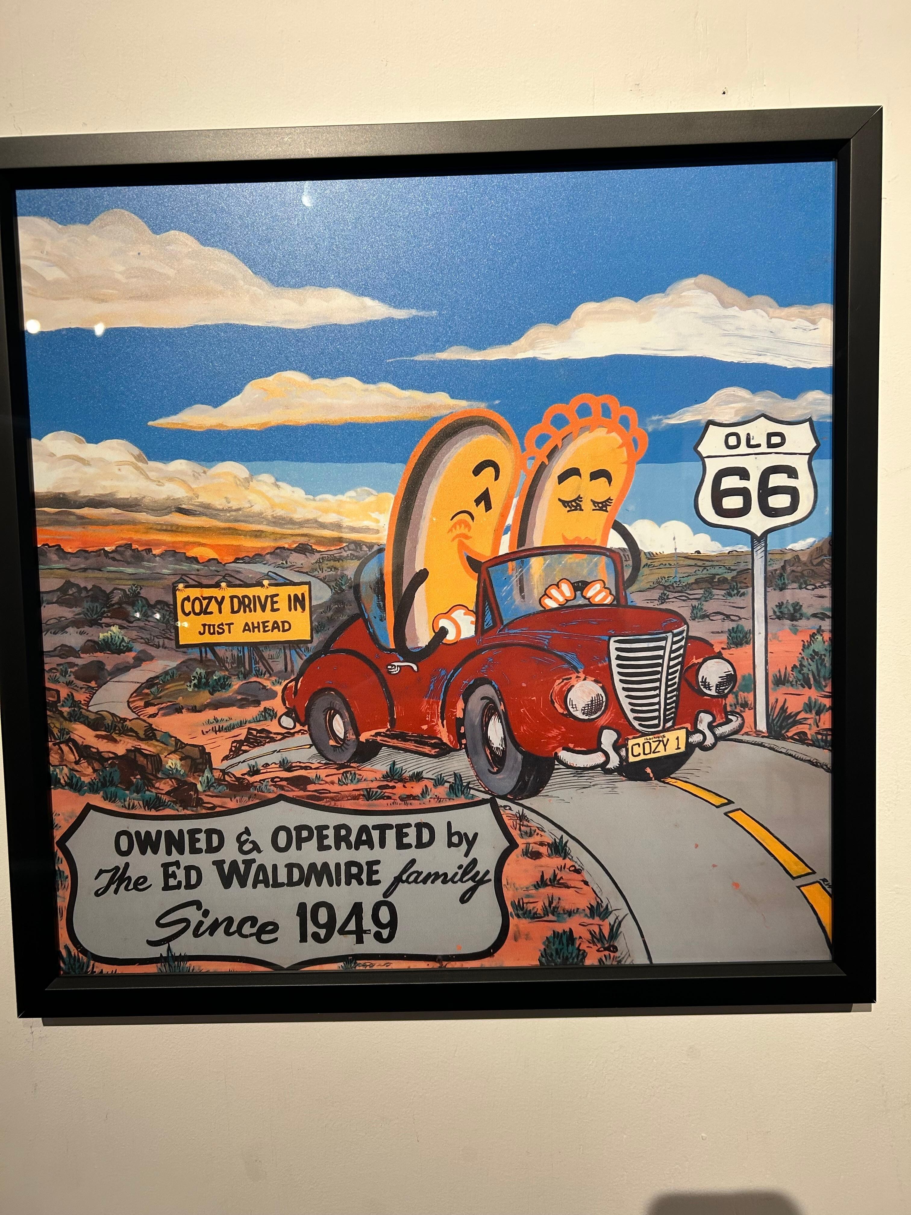 Bob Waldmire art across the road