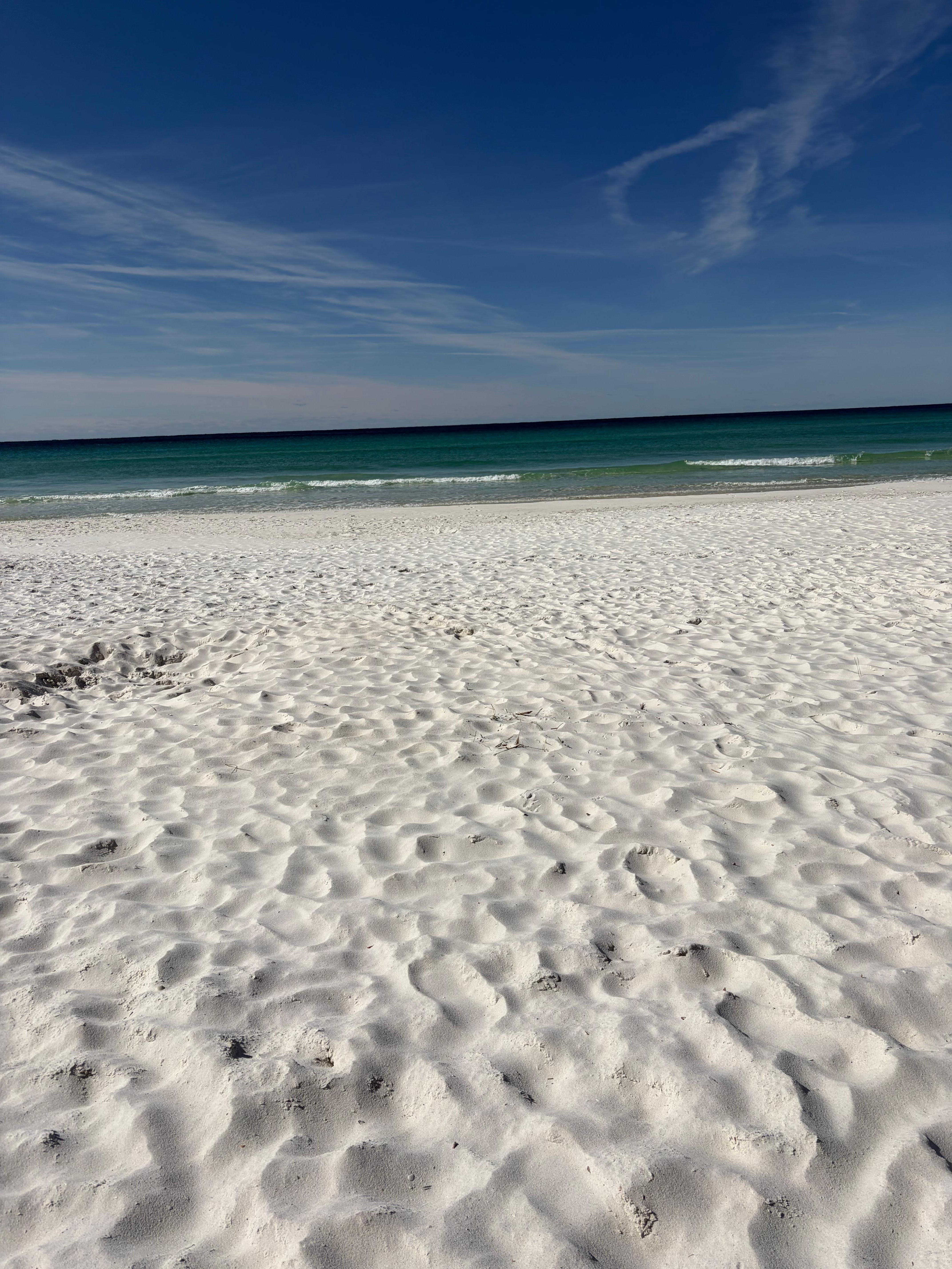 Love the powdered white sand