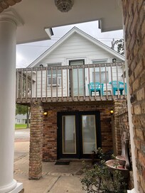 Front of the cottage