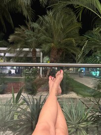 View from one of the patios. Very relaxing!